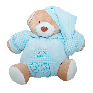 Urso Nino de Pelúcia - Azul